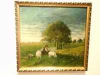 Obraz olej - YGAN B. 1931